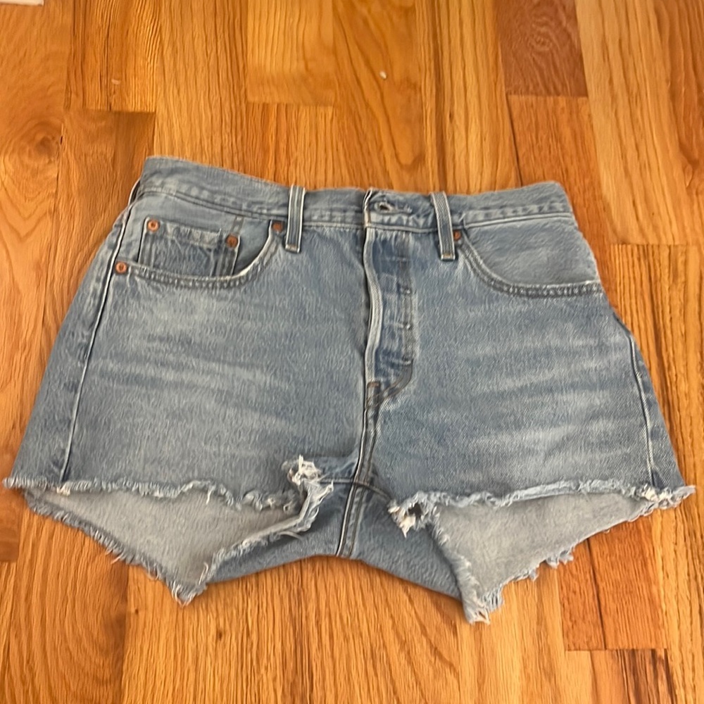 Levi 501 denim shorts